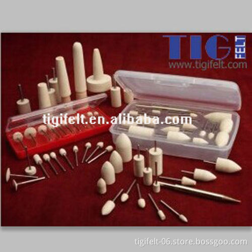 Polishing felt bobs precision apparatus for steel/electric grinder(RoSH and SGS certification)
